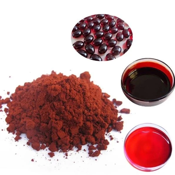 Astaxanthin Antioxidant Powder 10%, Haematococcus Pluvialis Extract Powder